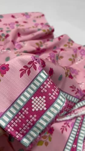 Rs 2350 linen Doria same printed 2pc