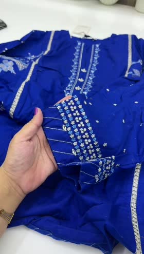 Rs 9000 sapphire stitched 3 p Retail 12990 ~ [Chest 23] [Length 46] XLARGE