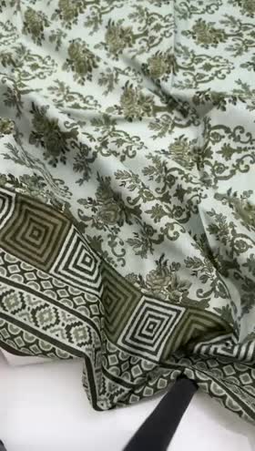 Rs 3950 Sapphire Print Khadar 3pc