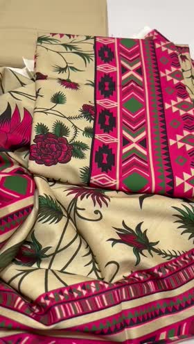 Rs 3200 Rang preet linen printed 3pc