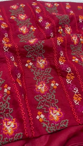 Rs 3200 Bareeze style karandi Emb 2pc