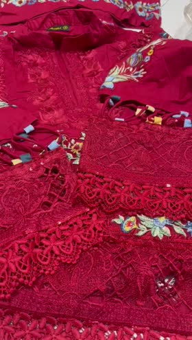 Rs 7000 Aneela’s lawn stitched Emb 2pc( Medium)