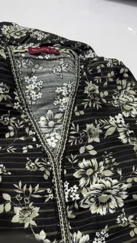 Rs 3000 Bin saeed khadar stitched 2 pc  ~ MEDIUM