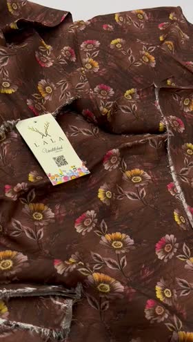 Rs 2300 Lala blossom lawn same printed 2 pc