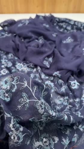 Rs 6700 Fragrant Emb Karandi Chiffon Duppata 3pc [D-05]