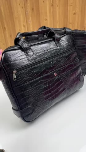 Rs 12500 UAE Imported Pure Leather Office Bag