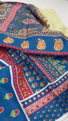 Rs 3000 motifz Khaddar printed 3 pc ( 4603)