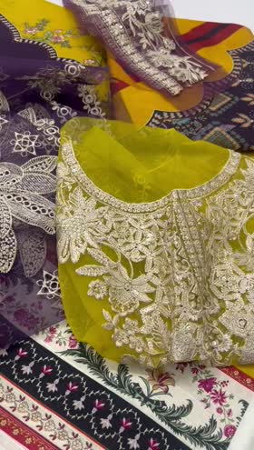 Rs 7490 Parishay Khaddar Emb 3pc new launch ( SAR 5)