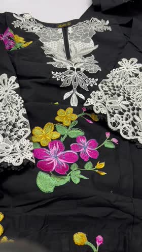 Rs 7000 Aneela’s lawn stitched Emb 2pc ( CH 22 L 48)  large