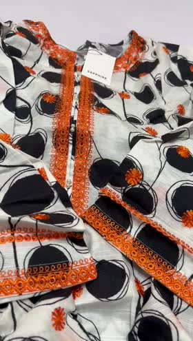 Rs 6000 Sapphire Khaddar Emb stitched shirt duppata  ~ SMALL