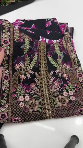 Rs 5000 Sahiba lawn stitched 3pc ~ [Chest 21] [Length 35] MEDIUM