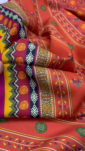 Rs 3250 Magic in print Cotrai printed 3 pc