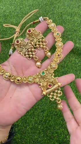 Rs 2950 Rajwari necklace set