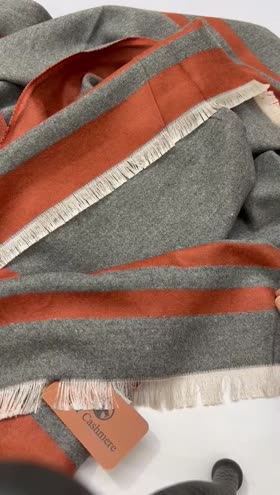 Rs 2200 Sky Cashmere warm 2 tone scarf