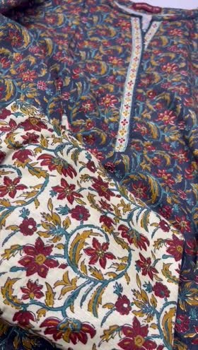 Rs 3800 Bin saeed stitched khaddar 3pc ~ MEDIUM