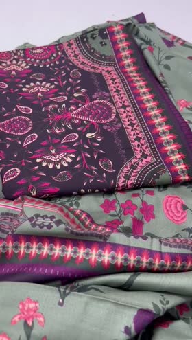 Rs 3200 Rang preet linen printed 3pc