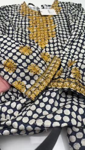 Rs 4950 Sapphire Stitched Shirt Trouser ~ MEDIUM