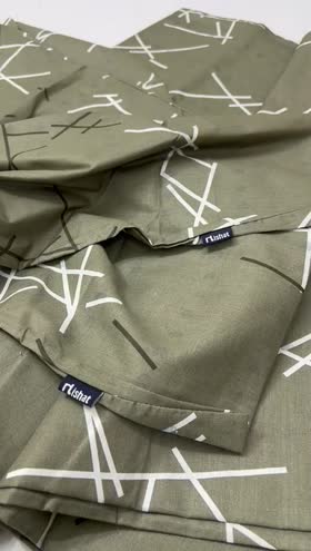 Rs 2700 Nishat cotton bed sheet with 2 pillow covers