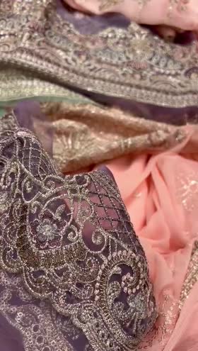 Rs 11900 Imrozia serene chiffon emb 3pc box packing[Sahira]