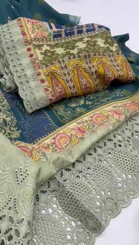 Rs 4500 RangRani lawn Emb 3pc Emb boil duppata ( D 2