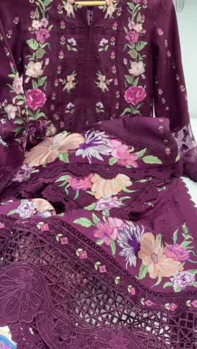 Rs 16500 Aneelas Stitched luxury lawn 3pc [LUX-13] [Dispatch Time 2 Month] ~ [Chest 19] [Length 44] SMALL