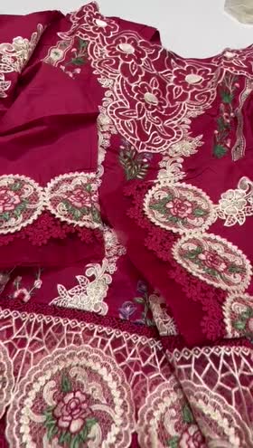 Rs 7500 Aneela’s lawn stitched Emb 2pc ( large)