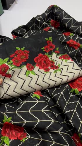 Rs 3050 bin saeed Khaddar printed 3pc