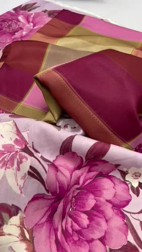 Rs 3450 baroque linen printed 3pc shawl