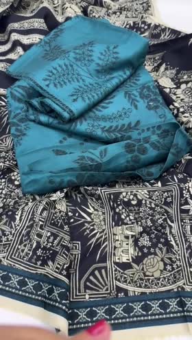 Rs 3650 Beach tree winter outlet stock jacquard shawl khadar 3 p