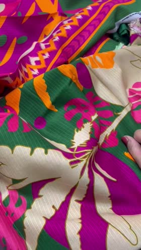 Rs 3950 RangPreet bana Dora viscose  printed 3pc ( D 03)