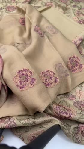 Rs 6700 Fragrant Emb Karandi Chiffon Duppata 3pc [D-10]