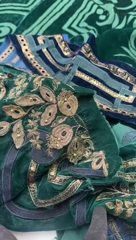 Rs 25990 [Maria B] Winter Luxe Emb Velvet 3pc [D2]