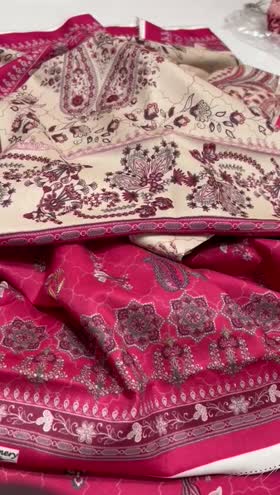 Rs 3300 Mausummery Linen  printed 3pc retail 5495