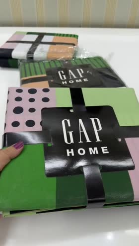 Rs 2800 GAP international brand cotton double bedsheet retail 7000