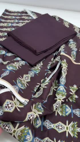 Rs 1950 Khaddar printed shirt 2pc