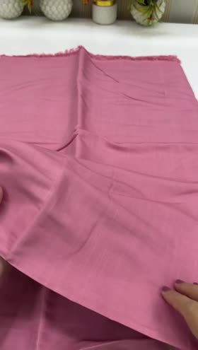 Rs 1550 raw silk type 2 p ~ ETHNC 2PC DARK PINK