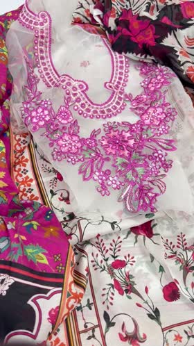 Rs 2750 mushq lawn Emb 2pc