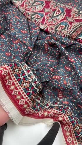 Rs 3950 Sapphire Print Khadar 3pc