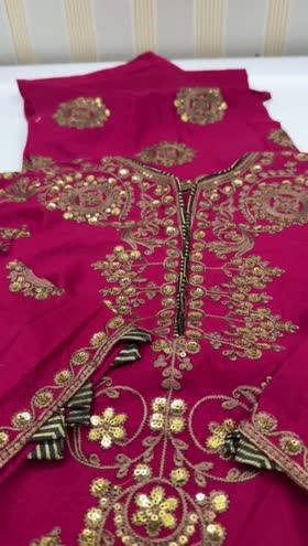 Rs 4150 Sahiba stitched Emb 2pc ~ [Chest 19] [Length 34] SMALL