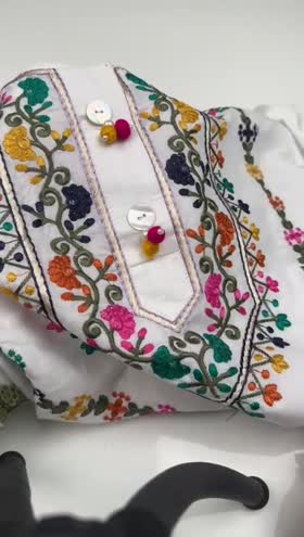 Rs 4500 Sahiba stitched Emb 2 pc ~ [Chest 20] [Length 34] MEDIUM
