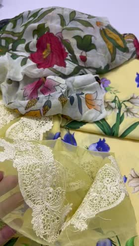 Rs 3950 Asifa nabel lawn Emb 3pc