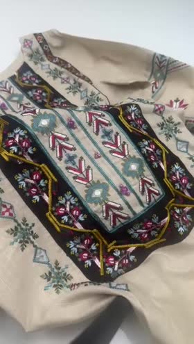 Rs 4950 Sahiba stitched Emb 2pc ~ [Chest 20] [Length 36] MEDIUM