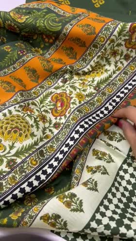 Rs 2300 Rainbow Doria linen same printed 2pc