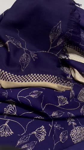 Rs 3800 Marina Wool Shawl 3pc