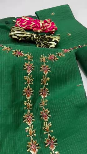 Rs 7500 Masori lawn semi formal hand made emb 3pc