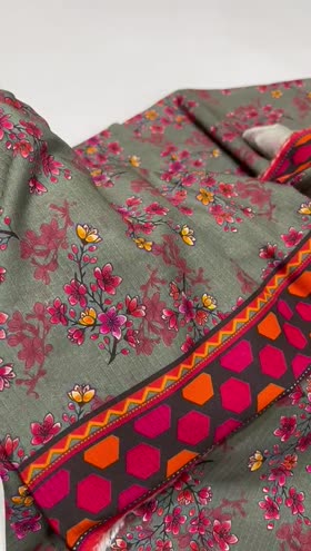 Rs 2350 Doria linen same printed 2pc