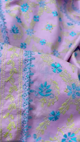 Rs 7000 Lawn hand made Emb shirt trouser 2pc