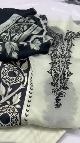 Rs 4990 M basic lawn Emb 3pc new launch (11B)