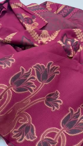 Rs 3950 Saya viscouse  jacquard 3pc
