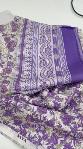 Rs 2950 Saya lawn printed 3pc  [2-B]